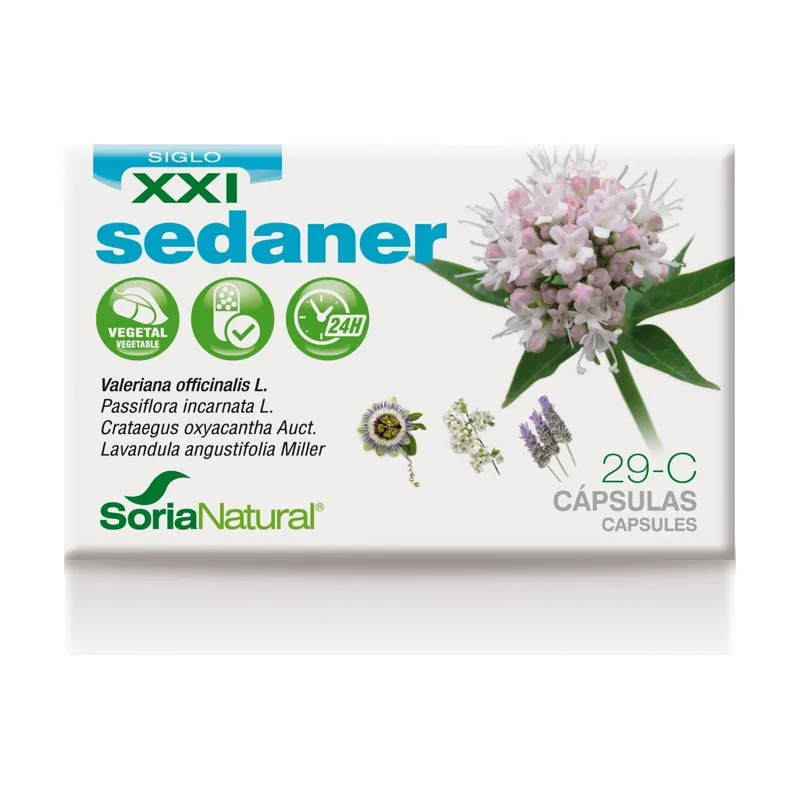 Soria Natural 29-C Sedaner 30 Cápsulas