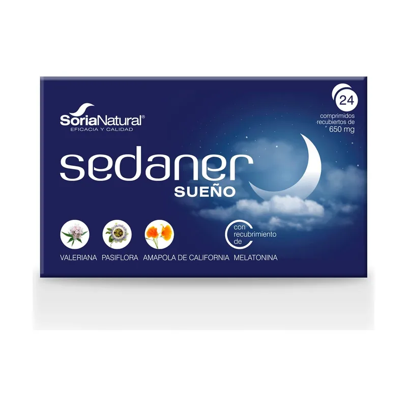 Soria Natural Sedaner Sueño 24 Cápsulas