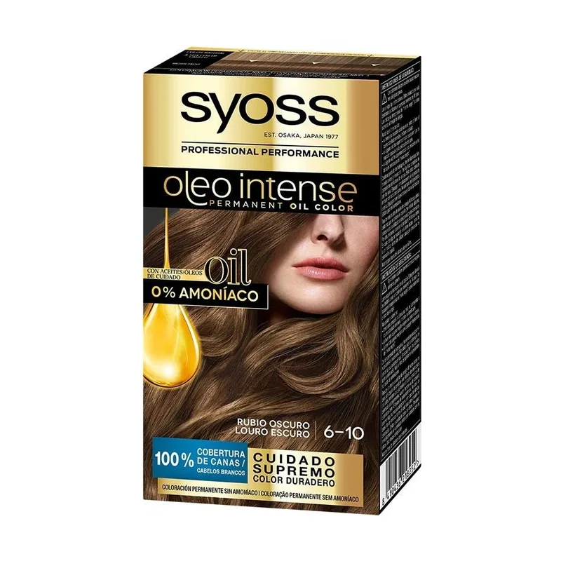 Oleo Intense Tinte Sin Amoniaco 6.10 Rubio Oscuro 1