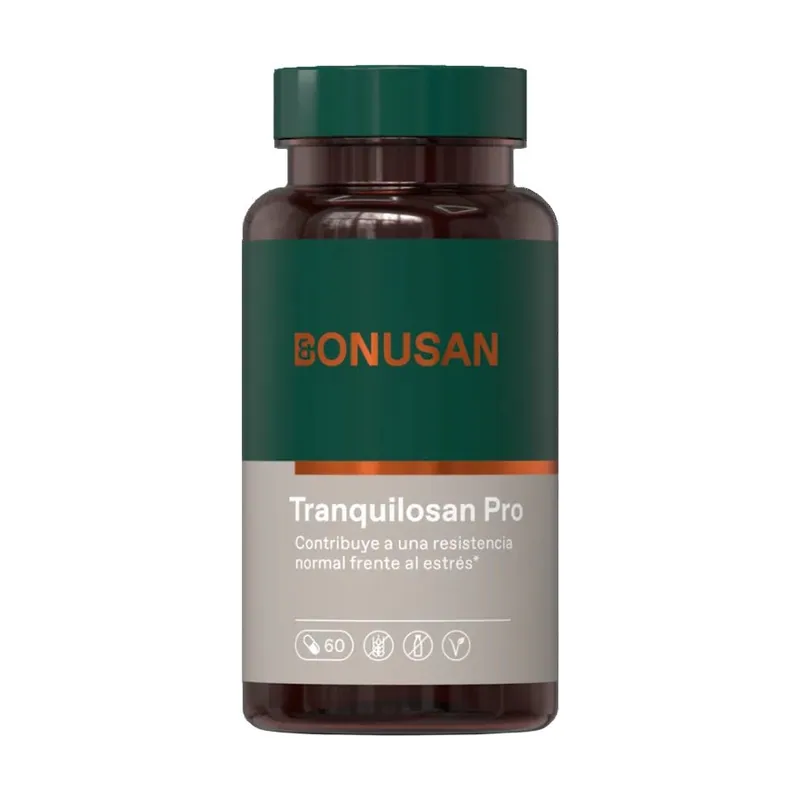 Bonusan Tranquilosan Pro Suplemento Relax y Sueño 60 Cápsulas
