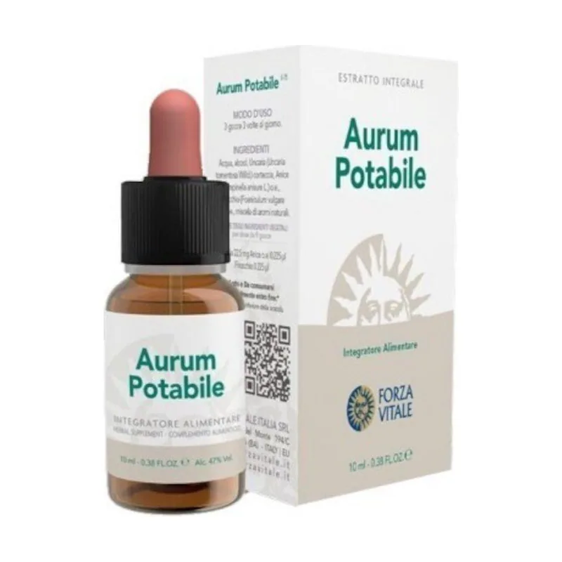 Forza Vitale Aurum Potable-Oro 10 ml