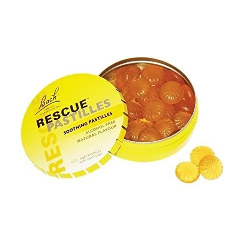 Bach Rescue Pastillas Naranja y Saúco 50g