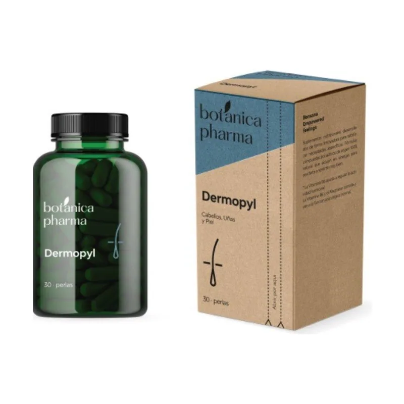 BotánicaPharma Dermopyl Cabello Uñas y Piel 30 Perlas