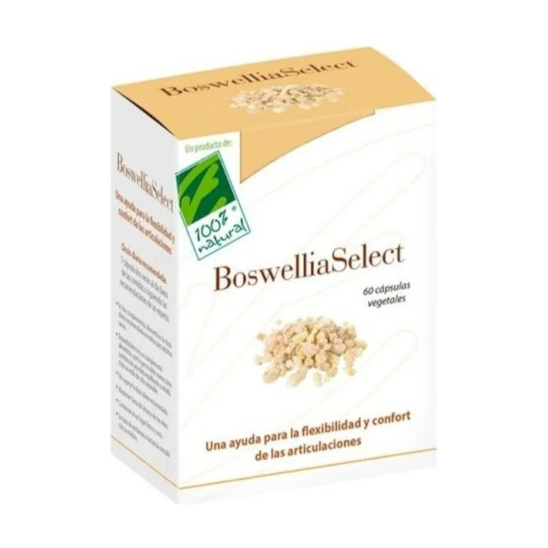 100% Natural BoswelliaSelect 60 Cápsulas