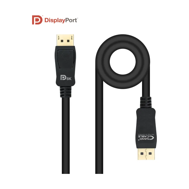Nanocable Cable DisplayPort 1.4 VESA 3m