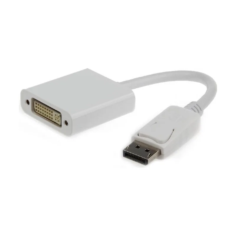 Gembird A-DPM-DVIF-002-W adaptador de cable de vídeo 0,1 m DisplayPort DVI