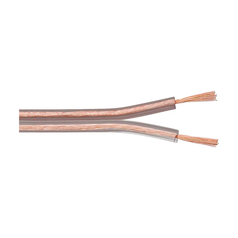 Cable Paralelo 2x2,5mm TRANSPARENTE Polarizado 100 M.