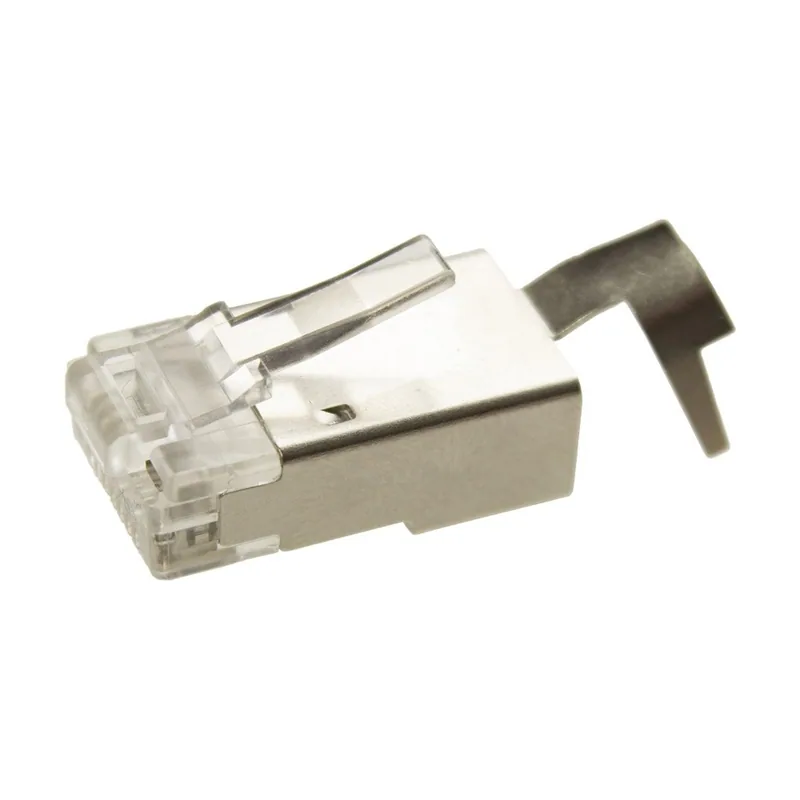 Conector Macho Rj45 Cat 7 Ftp Con GuÃa
