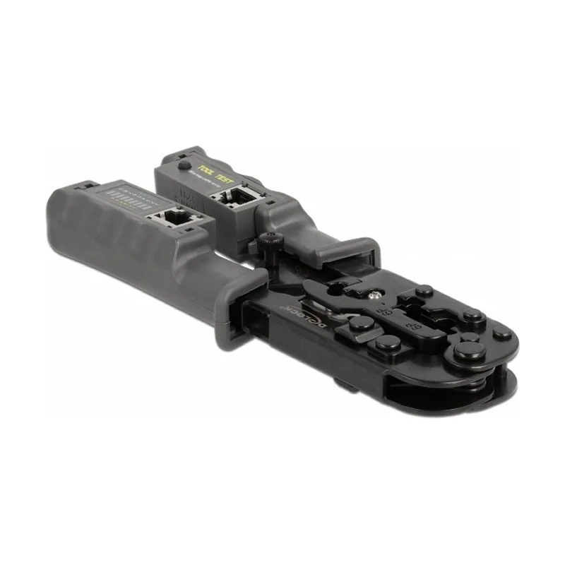 Delock Crimpadora con Pelacables y comprobador