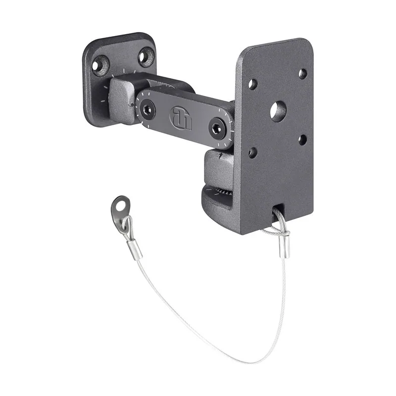 Adam Hall Soporte Pared Universal Bafle Negro Suwmb10b