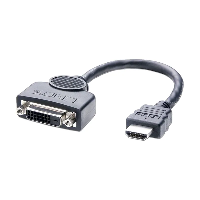 Lindy 41227 adaptador de cable de vídeo 0,2 m DVI-D HDMI