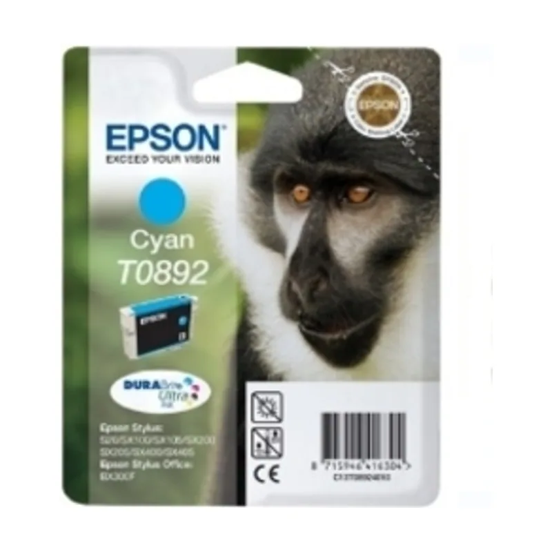 Epson Cartucho De Tinta T0892 Cyan 3,5 Ml válido para los modelos Stylus y Stylus Office SX415