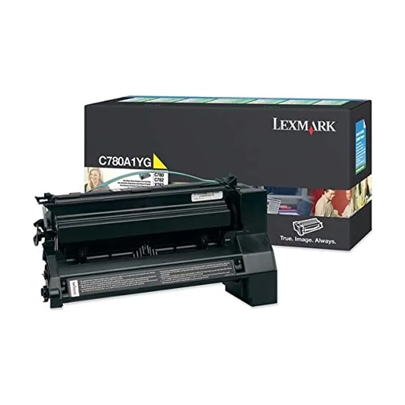 Lexmark C780A1YG cartucho de tóner 1 pieza s