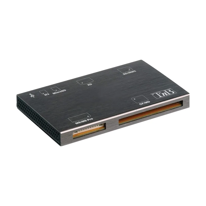 Tnb Lector de tarjetas de memoria universal USB 2.0