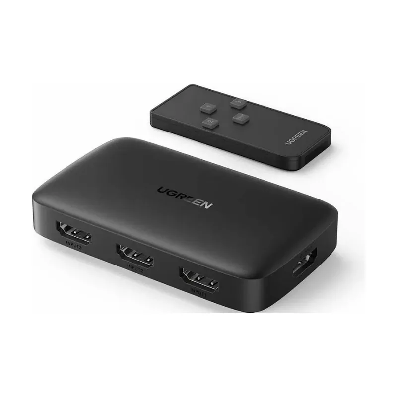 Ugreen HDMI Switch 3 Entradas a 1 Salida