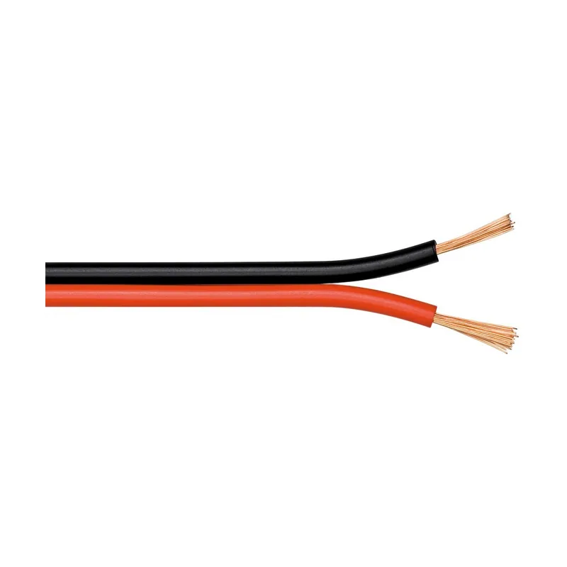 GooBay Bobina Cable Paralelo 2x2,5mm Rojo/negro Cca 15024