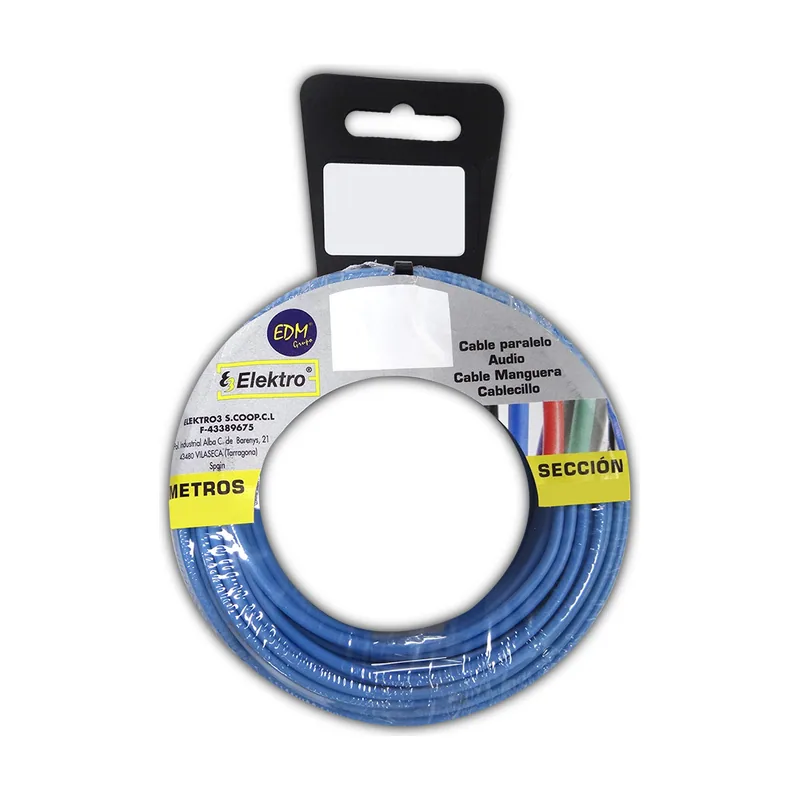 EDM 28600 Carrete Cablecillo Flexible Libre-Halógenos