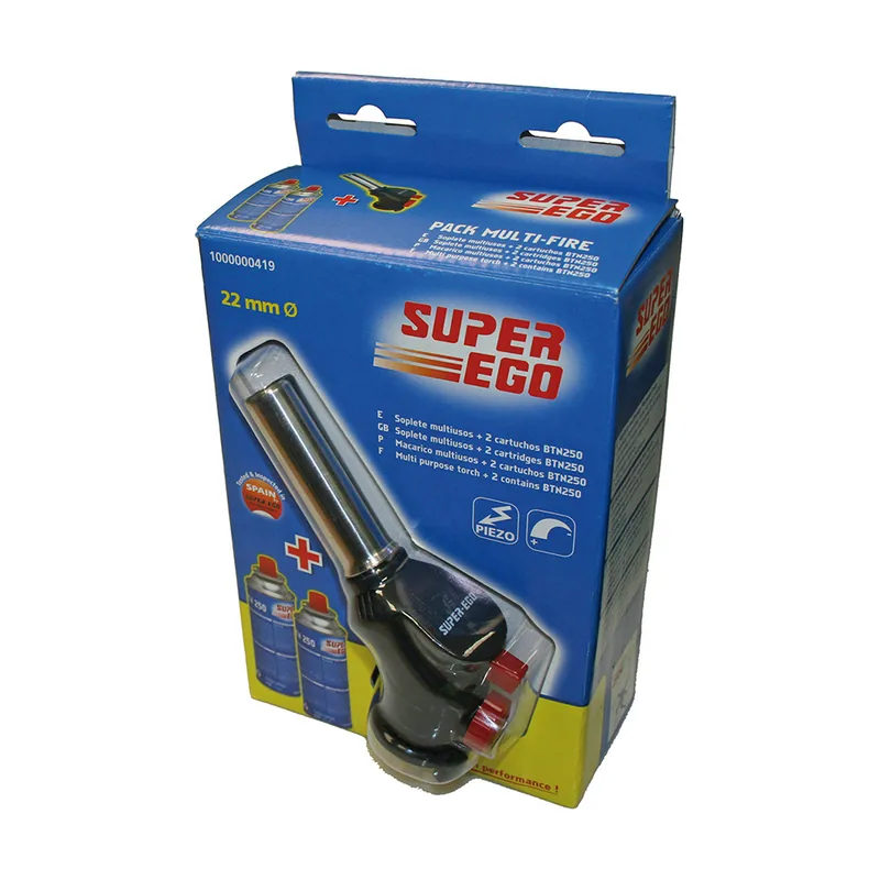 Set soplete MULTIFIRE + 2 cartuchos BTN 250