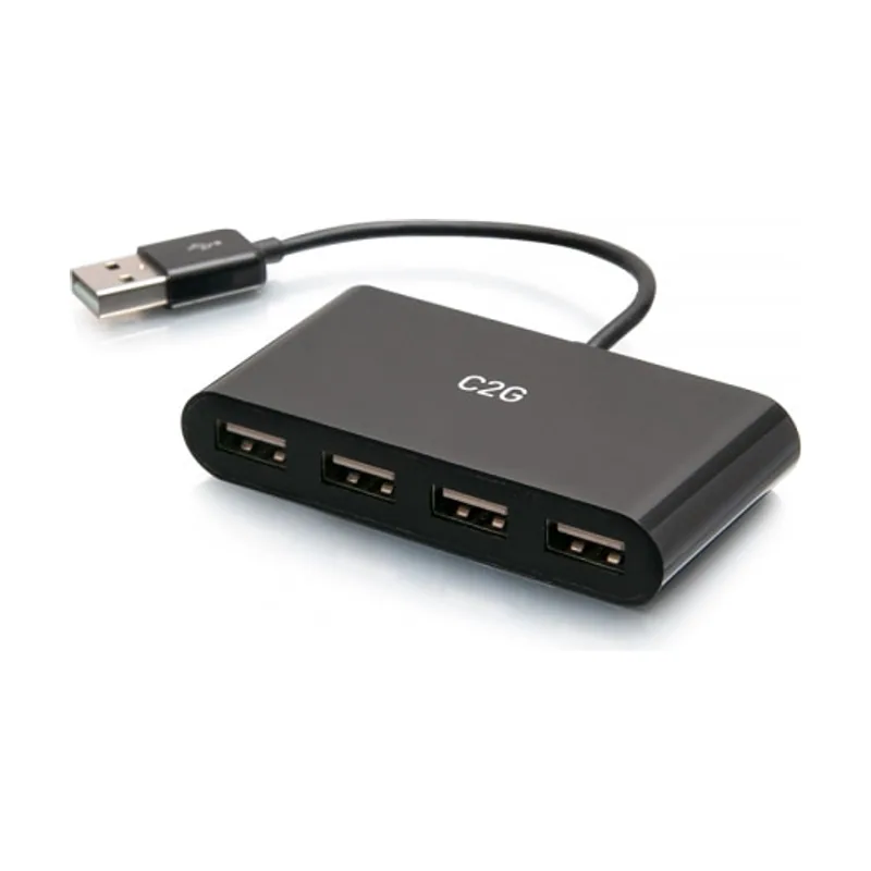 C2g Concentrador USB-A 3.0 de 4 Puertos