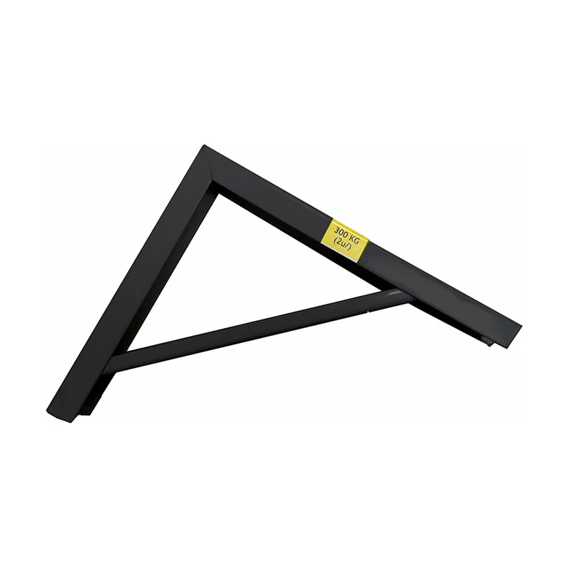 Fepre Escuadra De Acero Negro Robusto 18X20Cm