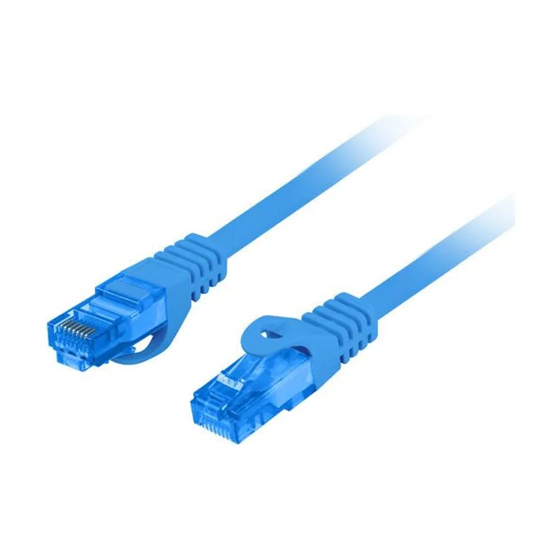 Lanberg PCF6A-10CC-0200-B cable de red Azul 2 m Cat6a S/FTP S-STP