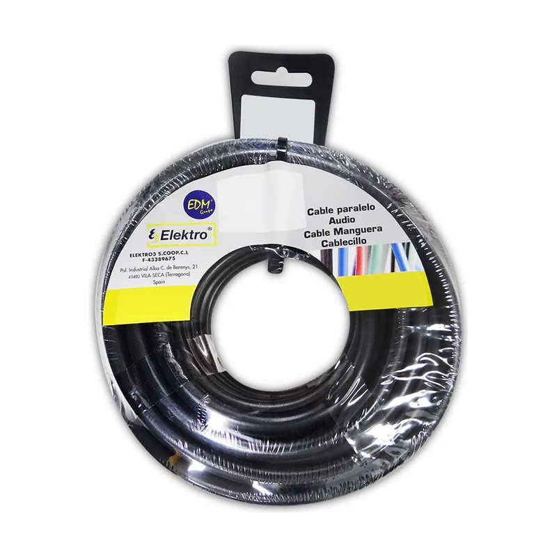 EDM 28601 Carrete Cablecillo Flexible Libre-Halógenos