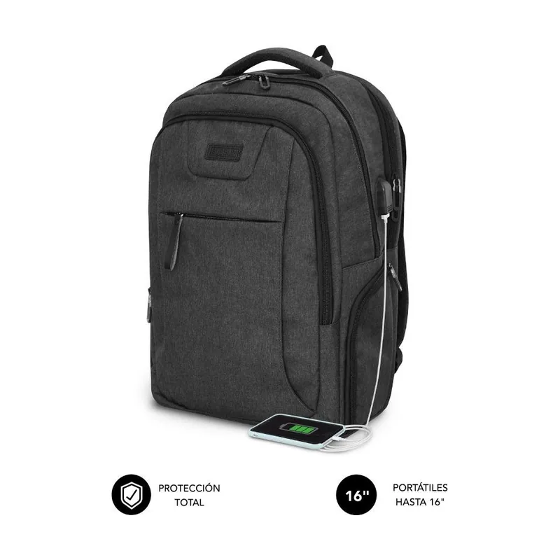 Subblim Mochila ordenador Professional Air Padding Backpack 16"