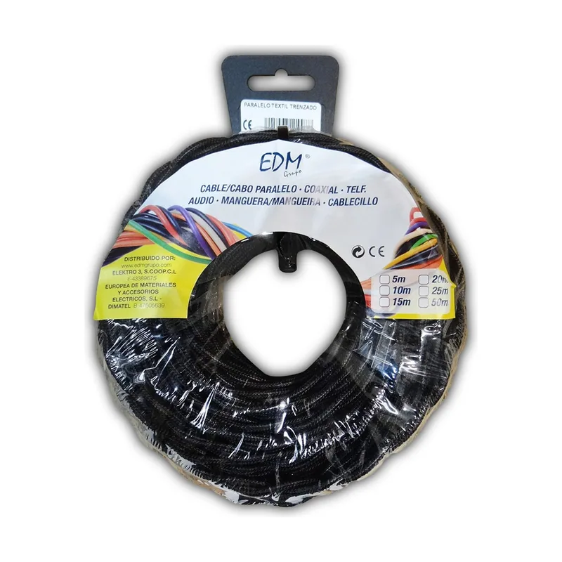 EDM 11997 Cable Paralelo Textil Trenzado