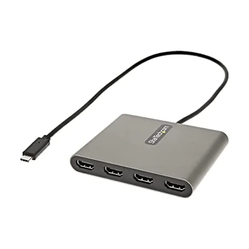 Startech StarTech.com Adaptador USB-C a 4 Puertos HDMI
