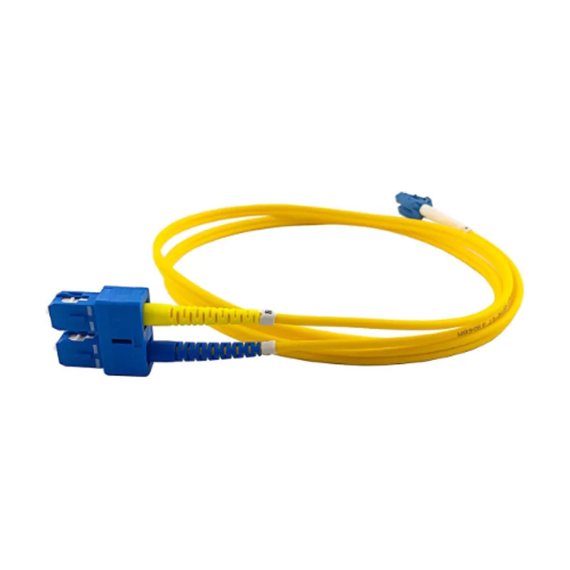 Microconnect LC/PC-SC/PC 3m 9/125 SM 3m LC SC Amarillo cable de fibra optica