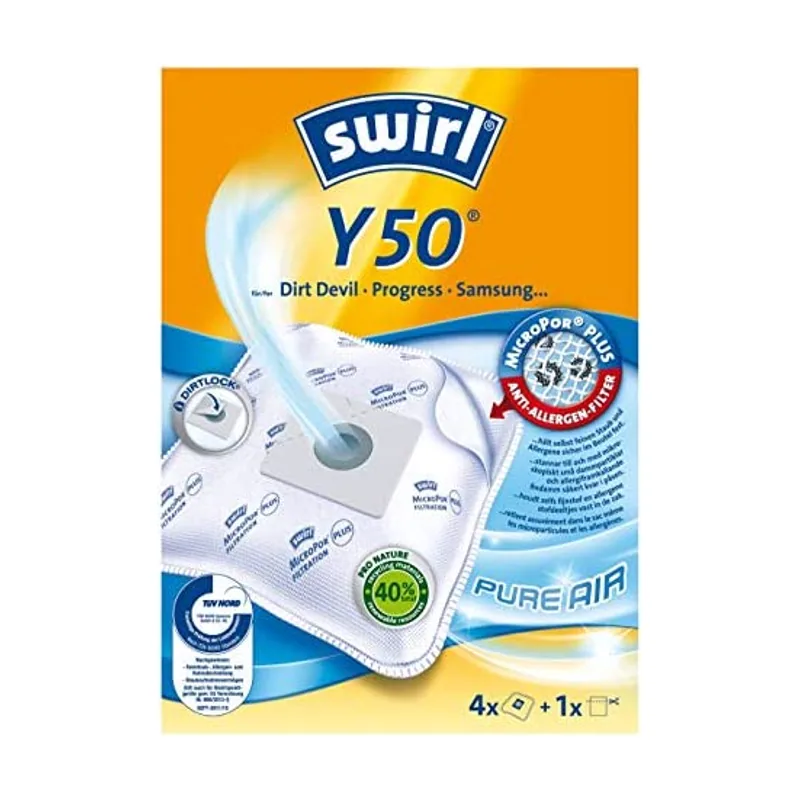 Swirl Bolsas de aspiradora MicroPor® Plus