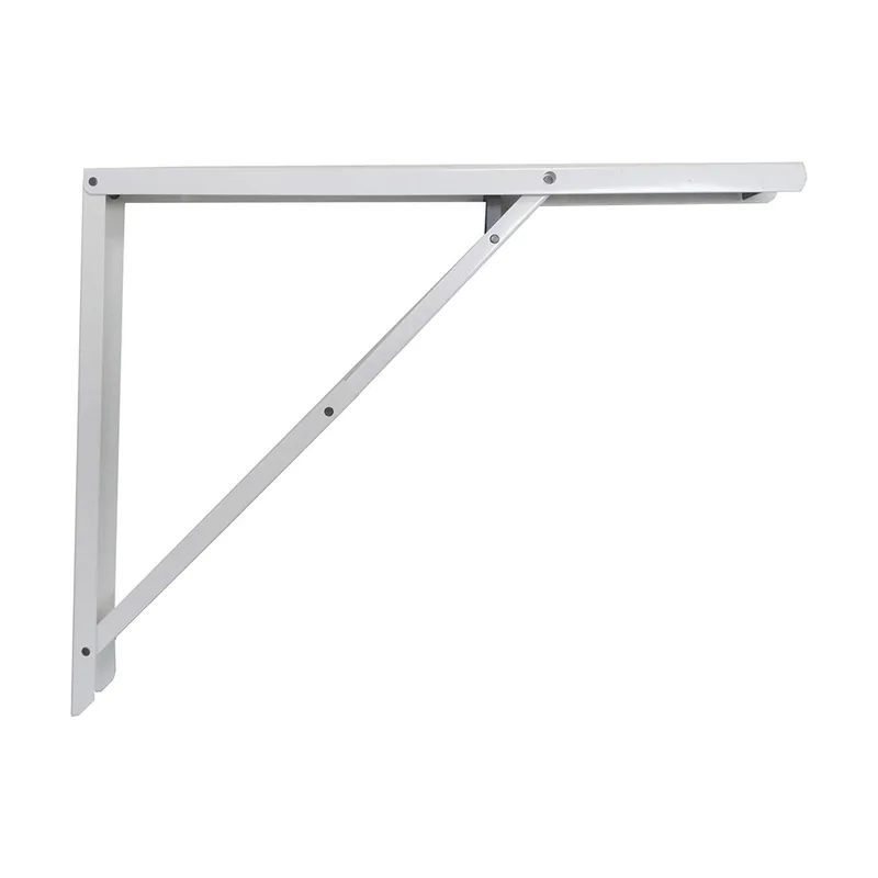 Escuadra De Acero Plegable Abat-Plan Blanco 40X52Cm