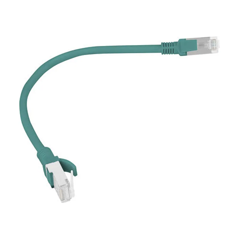 Lanberg PCU6-10CC-0025-G cable de red Verde 0,25 m Cat6 U/UTP UTP