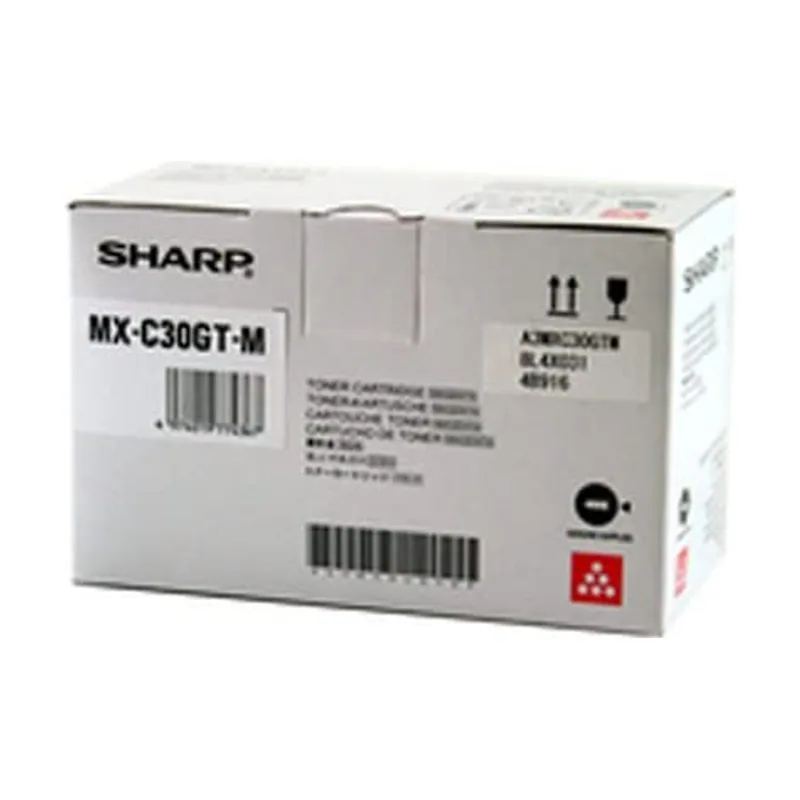 Sharp MXC30GTM cartucho de tóner 1 pieza s Magenta