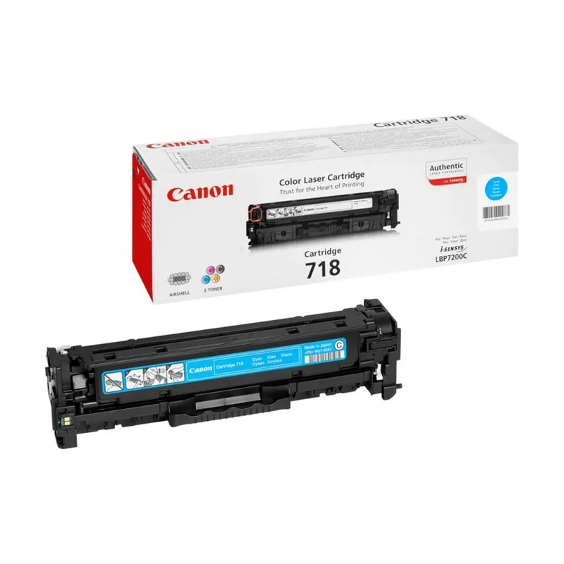 CRG-718 C cartucho de tóner 1 pieza s