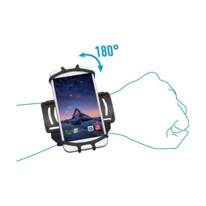 Mobilis Brazalete Universal para Móvil/Ordenador Táctil/PDA 5-7"