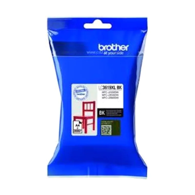 Brother LC-3619XLBK cartucho de tinta 1 pieza s
