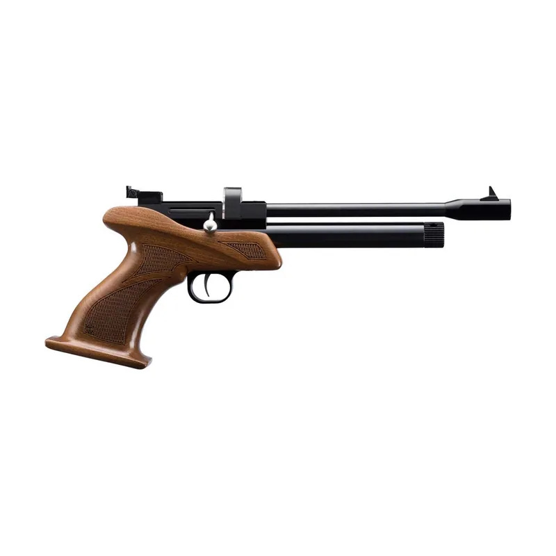 Zasdar Pistola CP1 Co2 Multi-tiro Empuñadura Madera Picada Cal. 4,5 Mm Balines