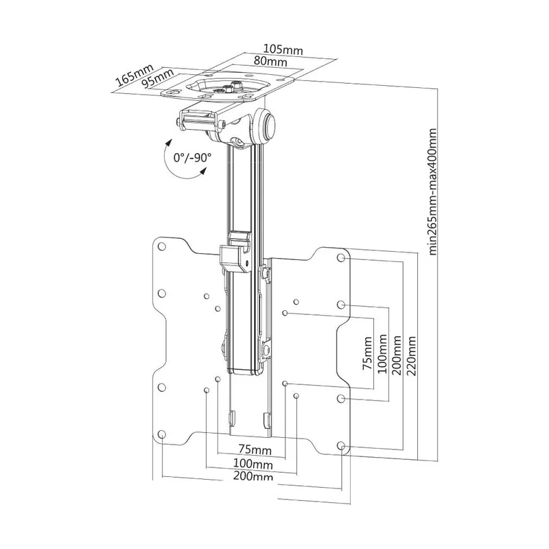 Neomounts NewStar FPMA-C020BLACK