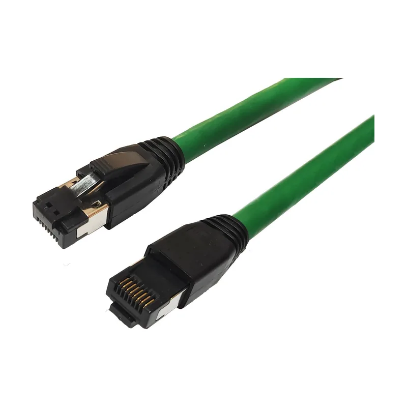 Microconnect MC-SFTP803G cable de red Verde 3 m Cat8.1 S/FTP S-STP