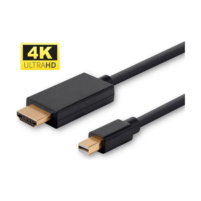 Microconnect MDPHDMI3B-4K adaptador de cable de vídeo 3 m Mini DisplayPort HDMI tipo A Estándar