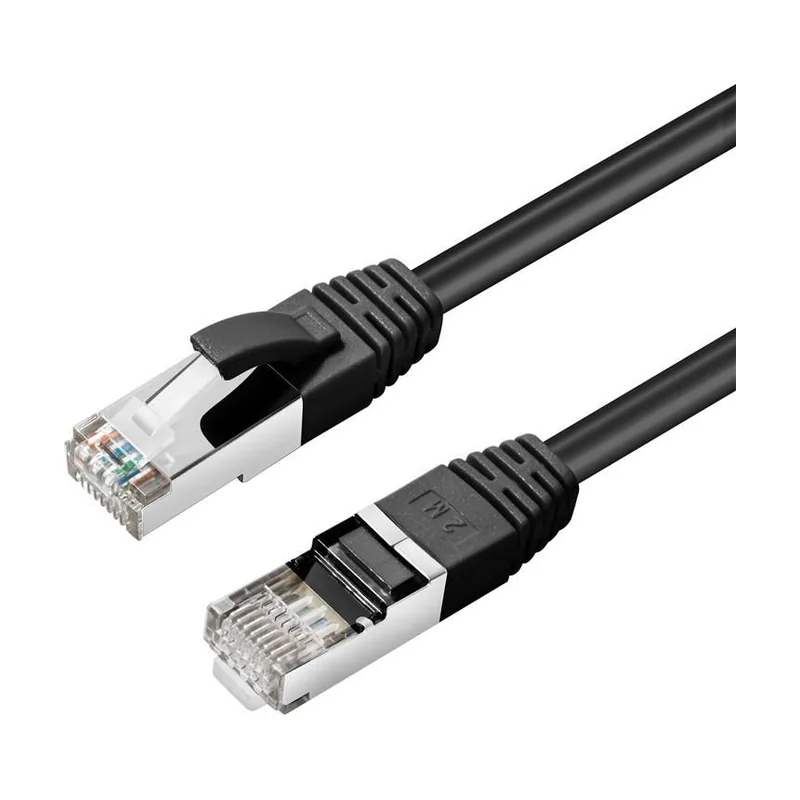MC-SFTP6A005S cable de red Negro 0,5 m Cat6a S/FTP S-STP