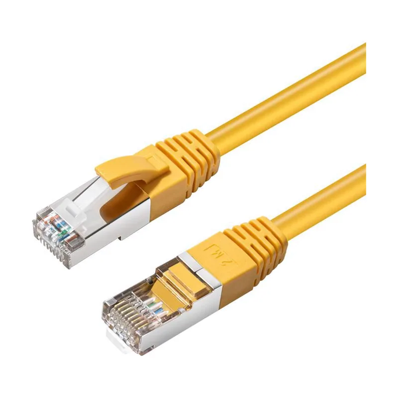 Microconnect MC-SFTP6A01Y cable de red Amarillo 1 m Cat6a S/FTP S-STP