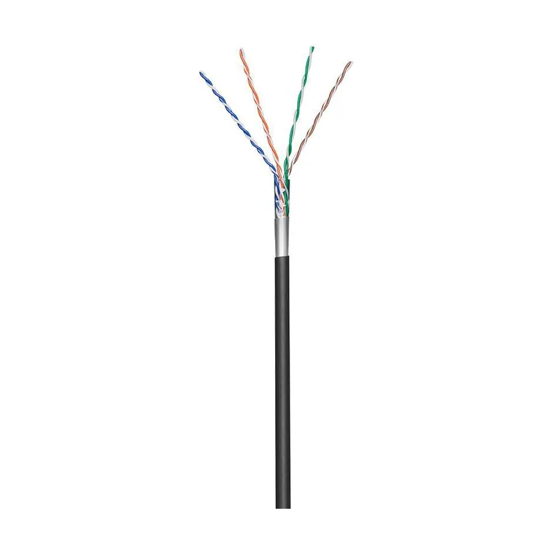 57295 cable de red Negro 100 m Cat5e F/UTP FTP