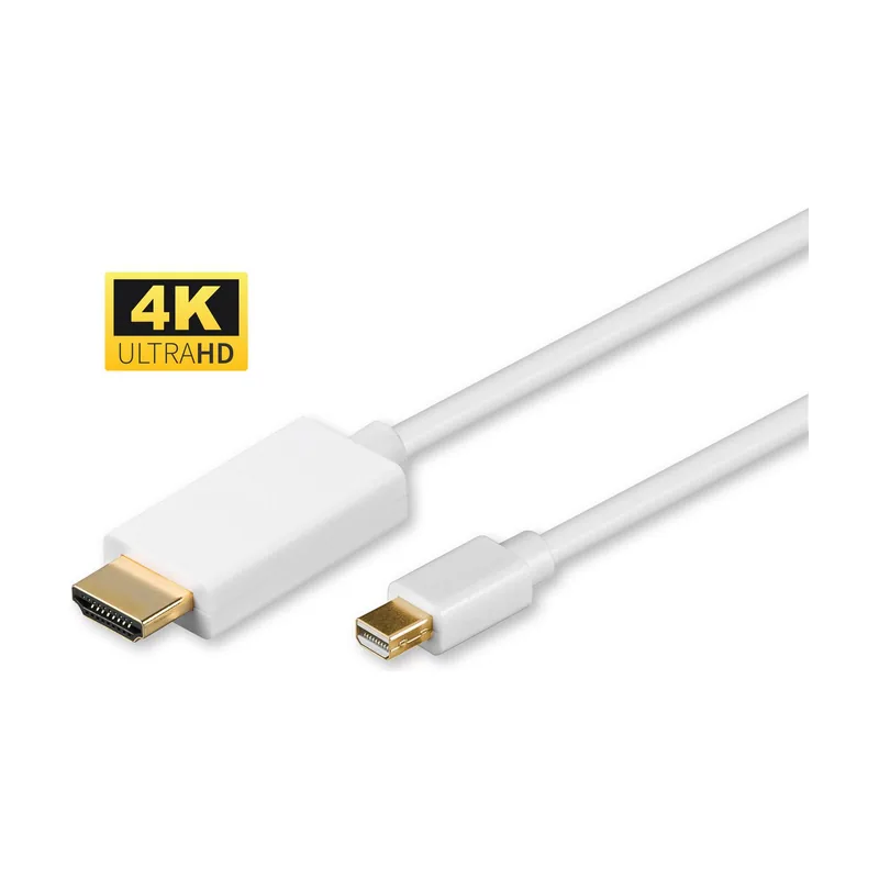 MDPHDMI1-4K adaptador de cable de vídeo 1 m Mini DisplayPort HDMI tipo A Estándar
