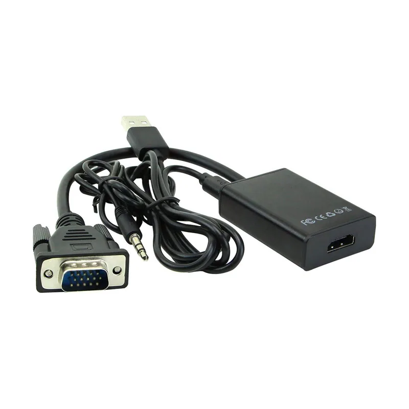 Microconnect MONGGHDMI adaptador de cable de vídeo 0,3 m HDMI tipo A Estándar VGA D-Sub