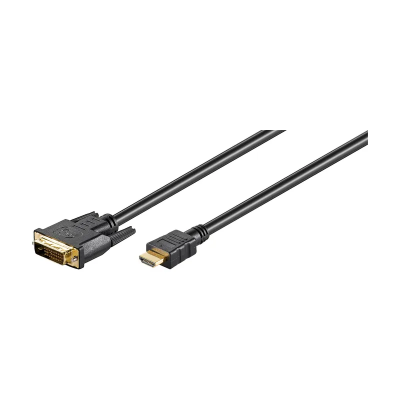Microconnect HDM192413 adaptador de cable de vídeo 3 m DVI-D HDMI tipo A Estándar