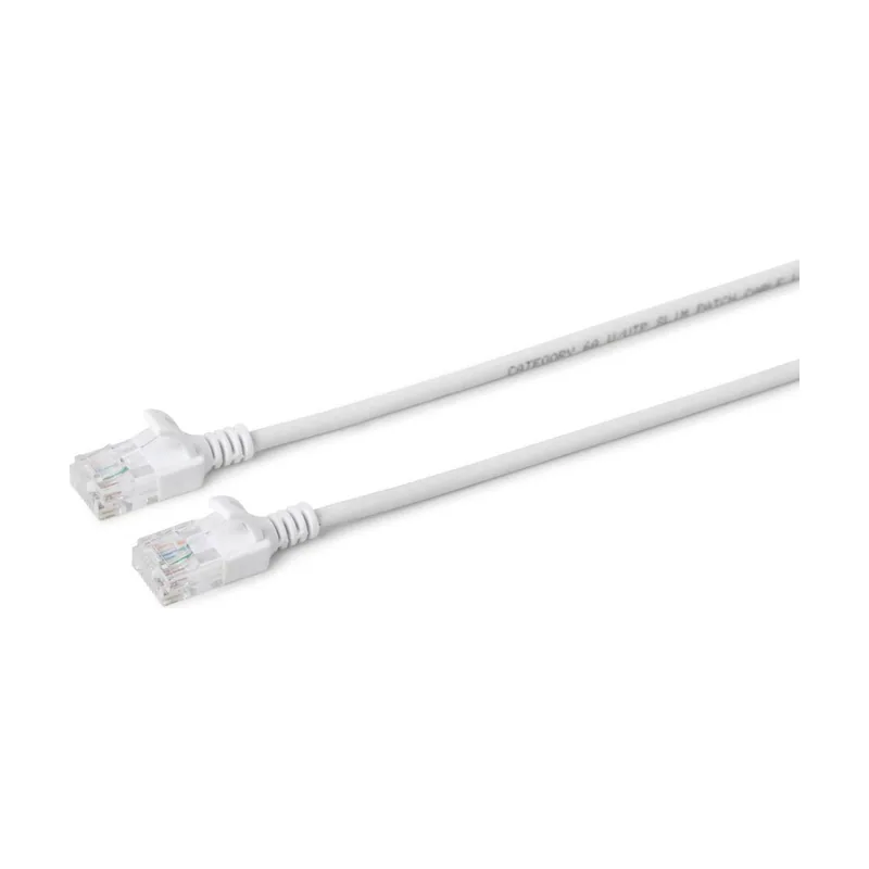 Microconnect V-UTP6A01W-SLIM cable de red Blanco 1 m Cat6a U/UTP UTP