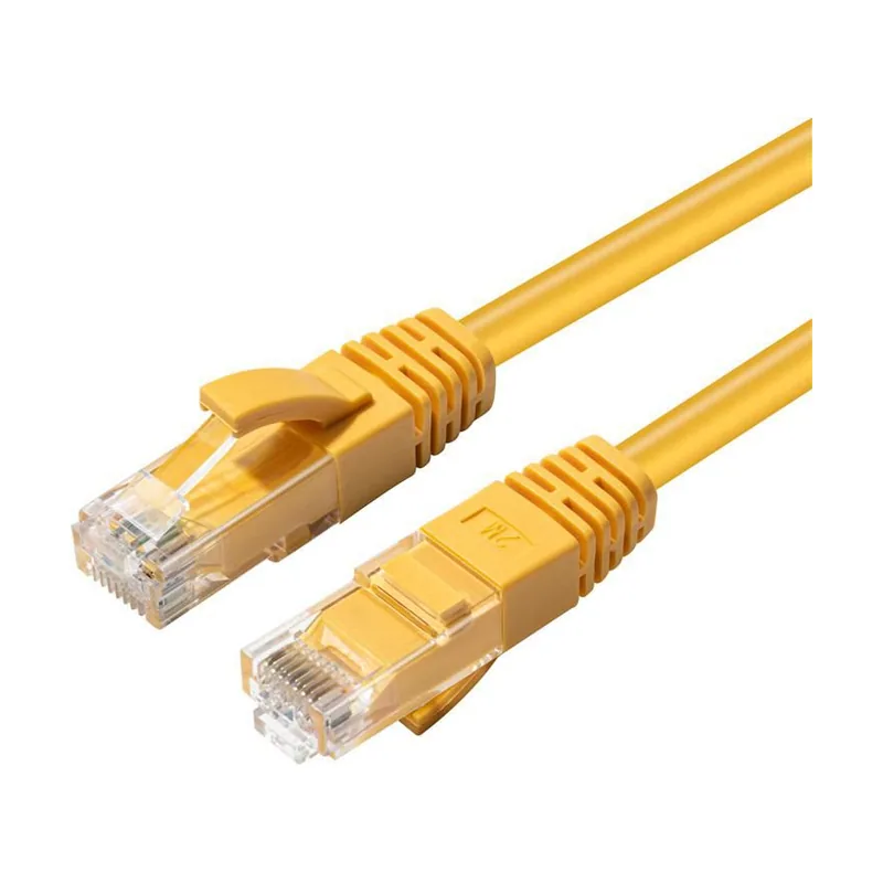 Microconnect MC-UTP6A05Y cable de red Amarillo 5 m Cat6a U/UTP UTP
