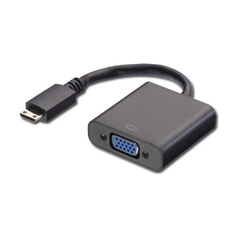 HDMIVGAB adaptador de cable de vídeo 0,15 m HDMI Type C Mini VGA D-Sub